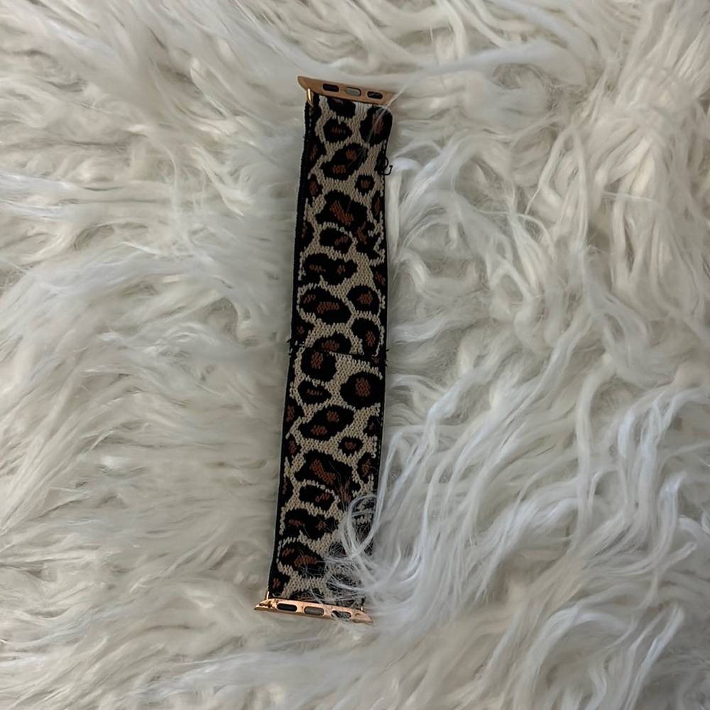 Leopard apple watch band